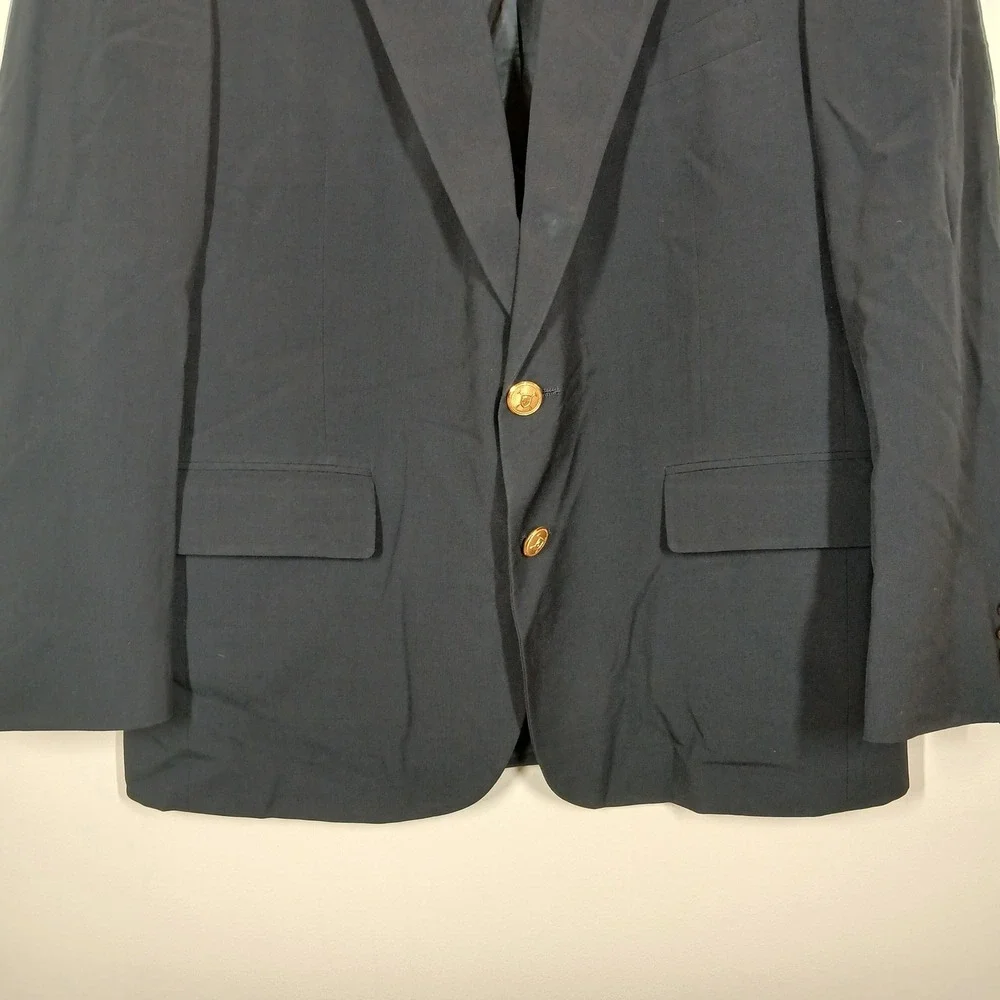 Polo University Club by Ralph Lauren Blazer Men's Navy 42R Celsius 21 USA Made